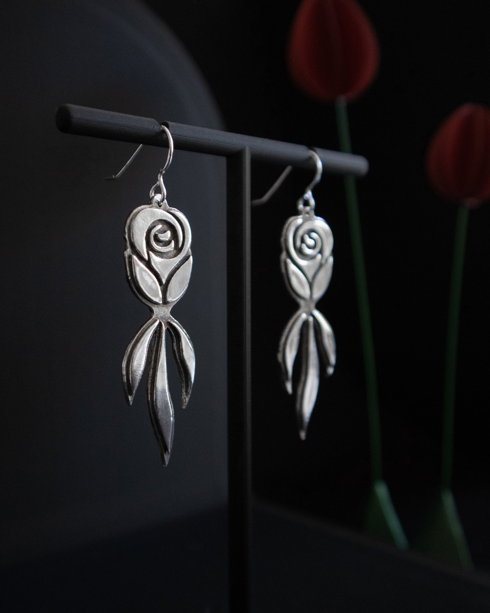 ROSA - Earrings in Sterling Silver