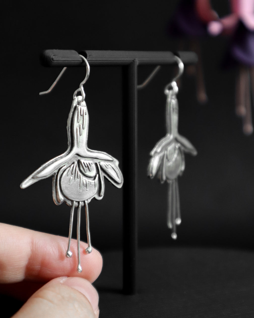 FIORE - Earrings in Sterling Silver