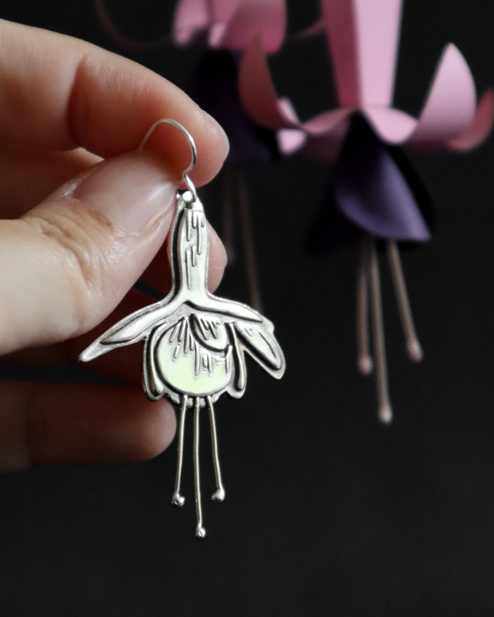 FIORE - Earrings in Sterling Silver