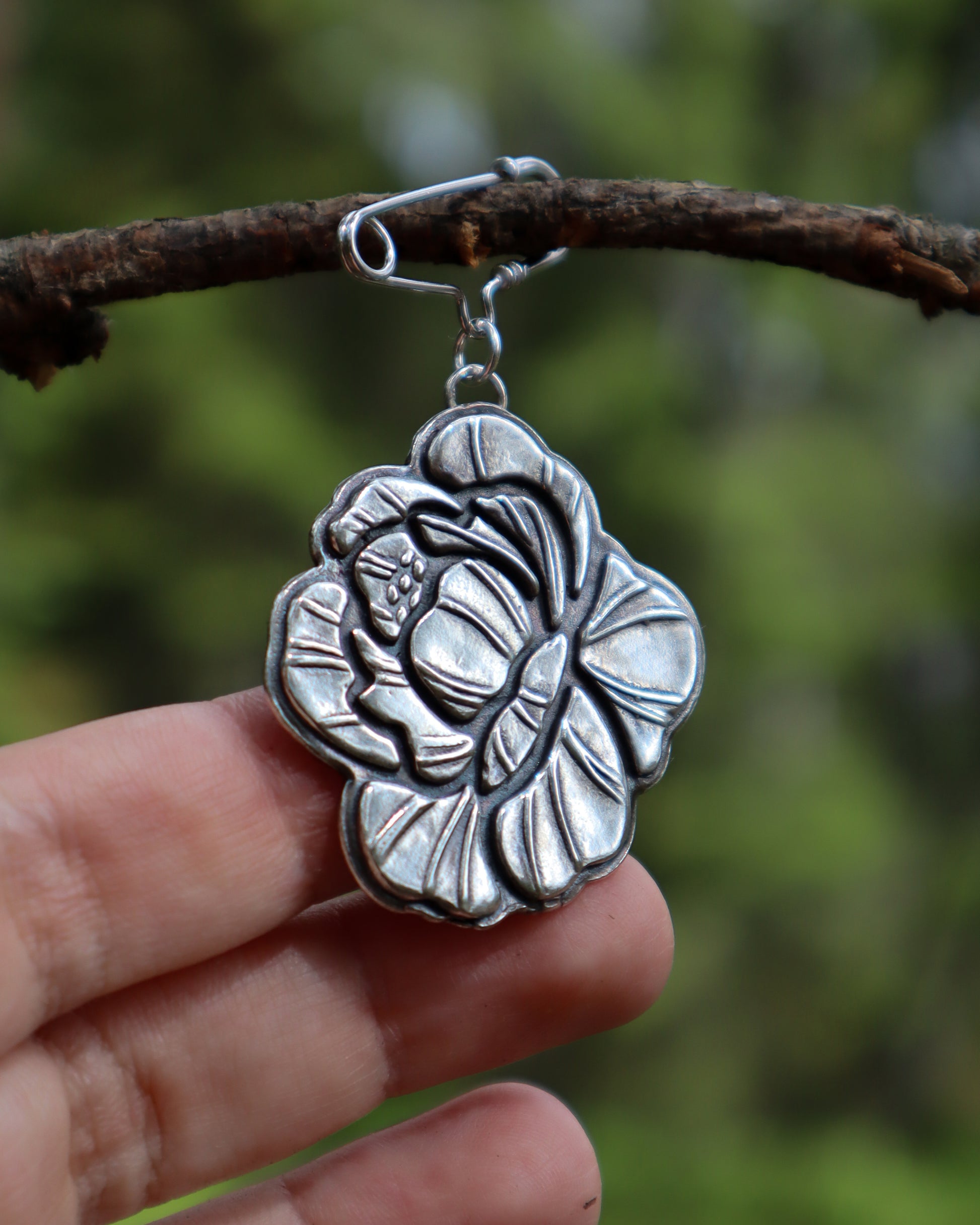 PENELOPE - Brooch Pin in Sterling Silver