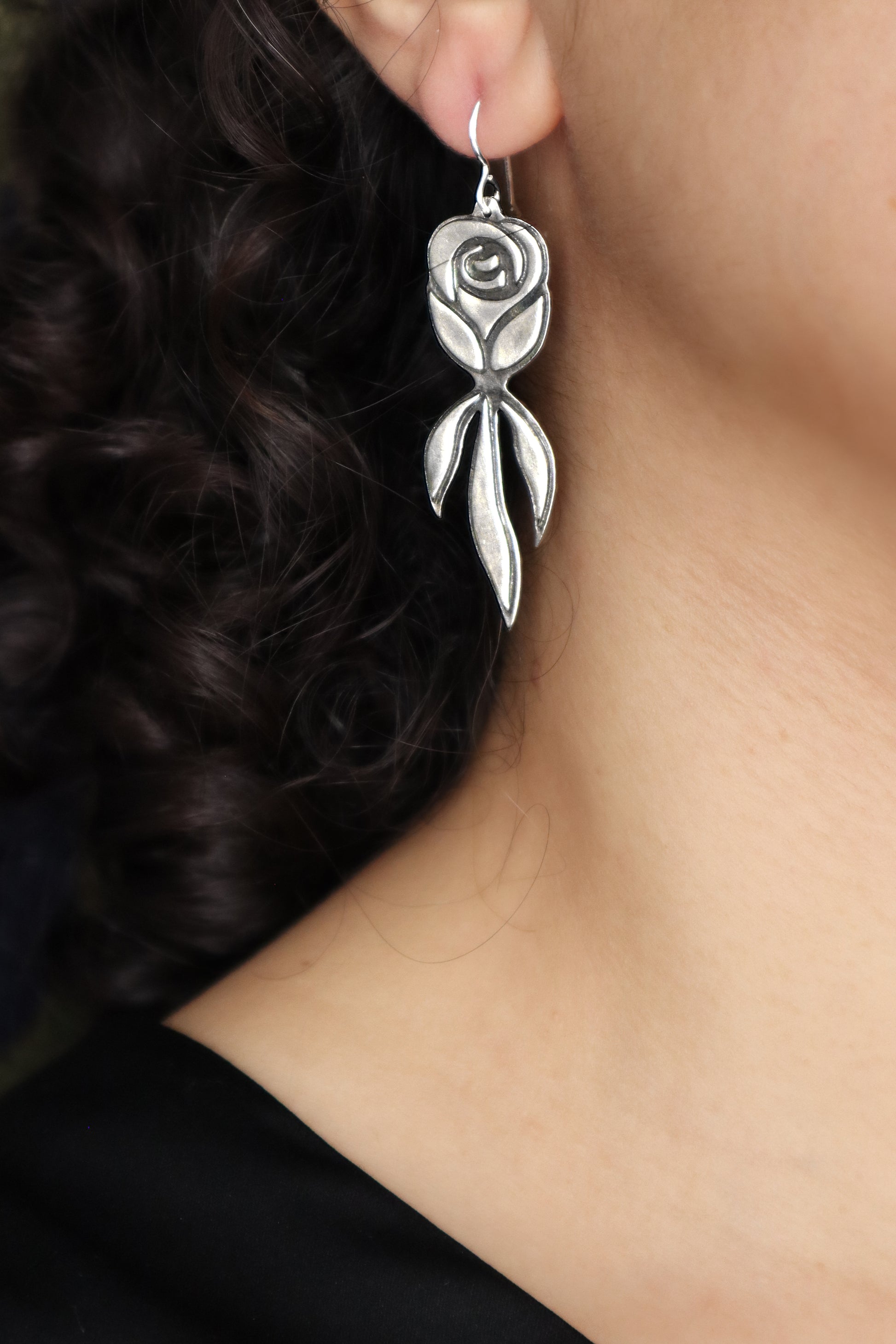 ROSA - Earrings in Sterling Silver