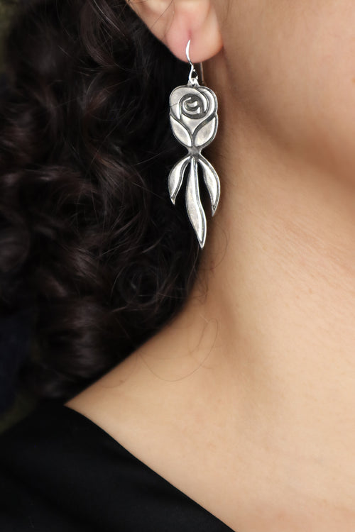 ROSA - Earrings in Sterling Silver