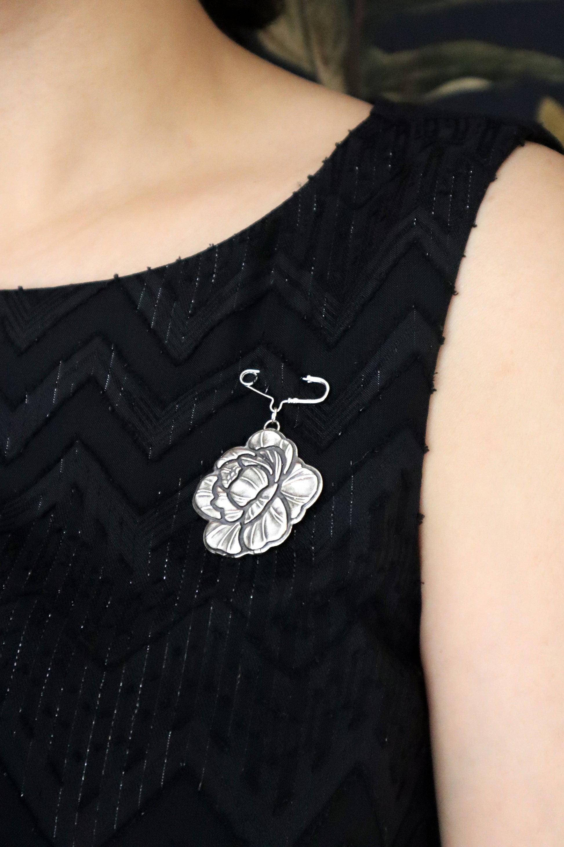 PENELOPE - Brooch Pin in Sterling Silver